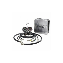 Blackmax Manifold Gauge Set,5 ft L,3 1/8 in Gauge MV4H4P5EZ