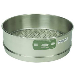 Advantech Manufacturing Sieve, #40, S/S, 12 In, Full Ht 40SS12F