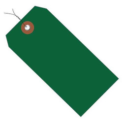 Partners Brand WiredPlasticShpngTag,4-3/4"x2-3/8",PK100 G26054W