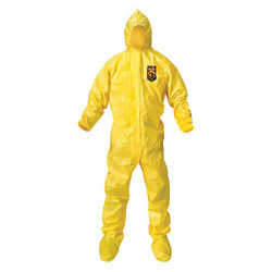Kleenguard Coveralls,4XL,Ylw,KleenGuard A70,PK12 00687