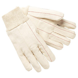 Mcr Safety Knit Gloves,M,knit Cuff,Beige,PK12 9018CM