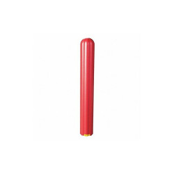 Manufacturer Varies Bollard Cover ,Red ,7 9/10 in Dia 1730R
