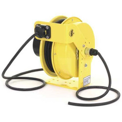 Kh Industries Cord Reel,50ft,12 AWG,Bare,600VAC RTFH3S-WW-B12K