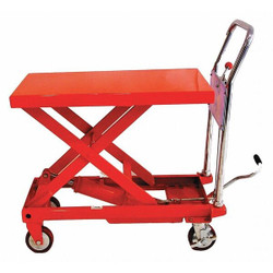 Southworth Scissor Lift Table,600 lb. Cap.,Mobile XP24-600