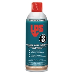 LPS® 3® Premier Rust Inhibitor, 11 oz Aerosol Can Pack of 12