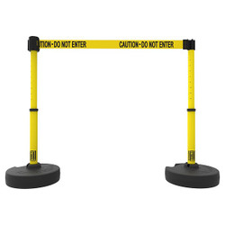Banner Stakes PLUS Barrier Set X2,Diagnl Strp,PK2 PL4291