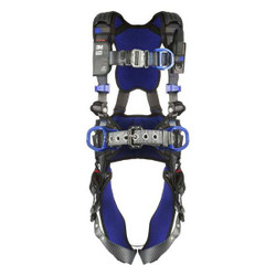 3m Dbi-Sala Harness,M,Gray,Quick-Connect,Polyester 1140188