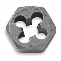 Irwin Hex Threading Die,5/8"-11,HSS 6852