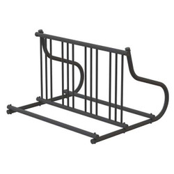 Madrax Bike Rack,Black Color,8 Cap.,42" W QS-GR110-B