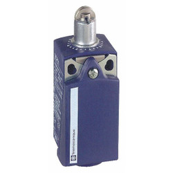 Telemecanique Sensors Limit Switch, Roller Plunger, 1NO/1NC XCKP2102G11