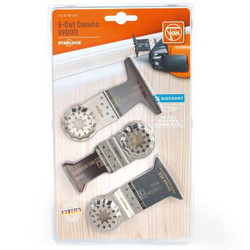 Fein OscilToolBladeSet,3pcs,W:1.375"to2.5625" 35222967300