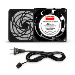 Dayton Axial Fan Kit,3 1/8 in H,1 1/2 in D 786EV0