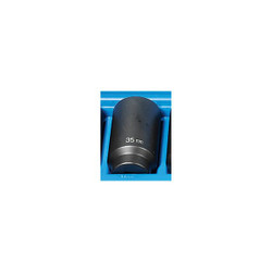 Grey Pneumatic Socket,35mm,1/2"D,Impact,12pt.,D 2135MD