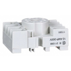 Schneider Electric Relay Socket, Octal, 8 Pins, 15 A 8501NR51