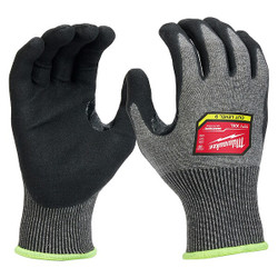 Milwaukee Tool Knit Gloves,Finished,Size 2XL 48-73-7034
