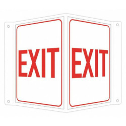 Lyle Safety Sign,12 in x 8 in,Aluminum LCVB-0039-NA_7x10