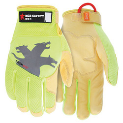 Mcr Safety Mechanics Glove,L,Full Finger,PR 964L