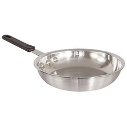 Crestware Fry Pan,12.5 in Dia,Aluminum FRY12H