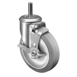 Colson Stem Caster,5"dia,250lb 2.05254.445 BRK1