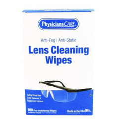 PhysiciansCare® Lens Cleaning Wipe, 100/Box 91295