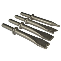 Westward Chisel Set,Round Shank Shape,0.401in,PK4 PN5ZL25014G