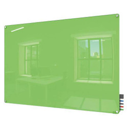 Ghent Dry Erase Board,Non-Magnetic,Glass,36"W HMYRN23GN
