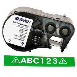 Brady Continuous Label Cartridge,Green,Gloss M4C-750-595-GN-WT