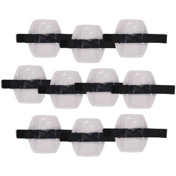 Ergodyne Badge ID Holder,Arm Band,Black,PK10 3386PK10