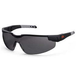 Ergodyne Safety Glasses,AF,Adj,Smk Lens,Blk Fr DELNGR-AF