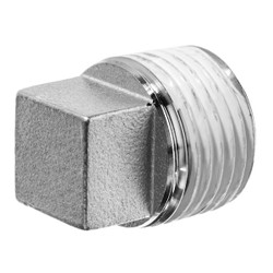 Manufacturer Varies Square Head Plug,304 SS,3/4",MNPT ZUSA-PF-347