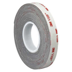 3m VHB Tape,4941,1"x5yd.,Gry VHB494101R