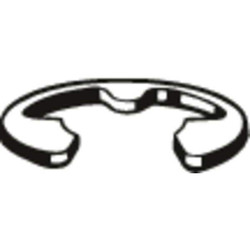 Manufacturer Varies Retaining Washer for Shafts,11mm,PK100 M36200.100.0001
