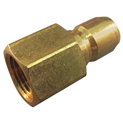 Hansen Quick Connect,Plug,1/4",1/4"-18 B2T16