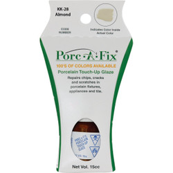 Fixture-Fix Porc-A-Fix Kohler Almond Porcelain Touch-up Paint, 15cc KK-28