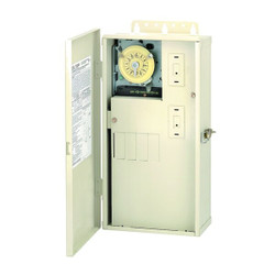 Intermatic Load Center,60A,w/T104M Mech,Versatile T21004R