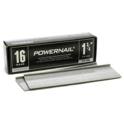 Powernail Floor Nail,16 ga.,1-3/4" L-Style,PK1000 L17516