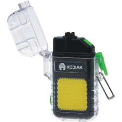 Kodiak Mini Rechargeable Plasma Lighter with COB LED Task Light 27496 Pack of 6
