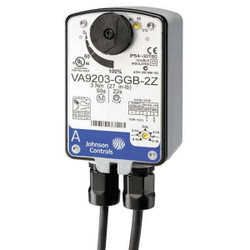 Johnson Controls Elect Ball Valve Actuator,24V AC,On/Off VA9203-BGB-2