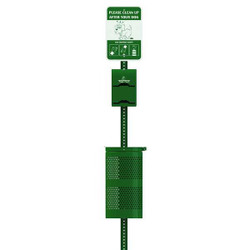 Poopy Pouch Pet Waste Container,10 gal.,Green PP-SD-01-2R400-WP