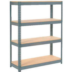 Global Industrial 4 Shelf Standard Duty Boltless Shelving Starter 48""Wx12""Dx60