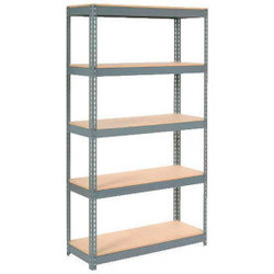 Global Industrial 5 Shelf Standard Duty Boltless Shelving Starter 48""Wx12""Dx60