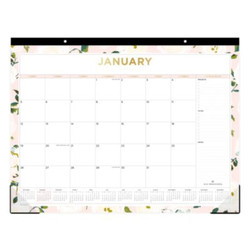 Blue Sky® DESK PAD,DD,ROSES,22X17 BLS138198