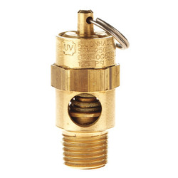 Conrader Safety Valve,Brass Ball SRV250-1/4-CE-150