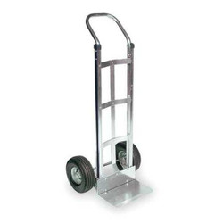 Dayton Hand Truck,500 lb,48"x21"x19-1/2",Silver 6W047