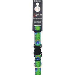 Lupine 3/4 In.  Woven Pattern Tail Feather 9 In. to 14 In.  Adjustable Collar