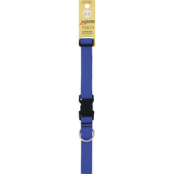 Lupine 1 In. Traditional Solid Blue 16 to 28 In. Adjustable Collar 17553