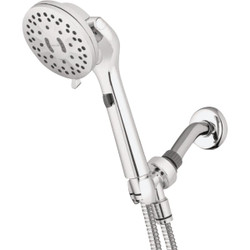 Waterpik ShowerCare Pivoting Hand Held Shower Head, Chrome QBS-563MEB