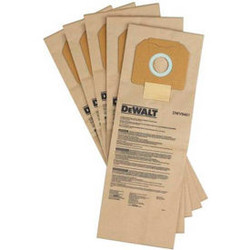DeWALT DWV9401 HEPA Dust Bag 5-Pack for DeWALT Dust Extactors