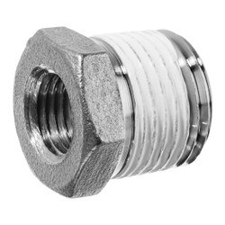 Manufacturer Varies Hex Bushing,304 SS,1/2 x 3/8",NPT ZUSA-PF-376