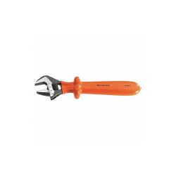 Facom Adj. Wrench,Steel,Chrome,10" FA-113.10TAVSE